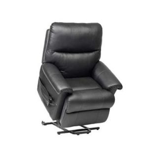 Brown Leather Dual Motor Electric Lift Chair