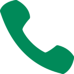 Green telephone icon